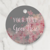  handgemaakte productflorale adem bedankjes labels (Voorkant)