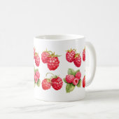 Handgemaakte Raspberry Art mok (Voorkant rechts)