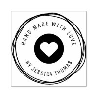 Handgemaakte rubber stempel