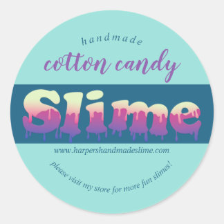 handgemaakte slipsjabloon logo ronde sticker