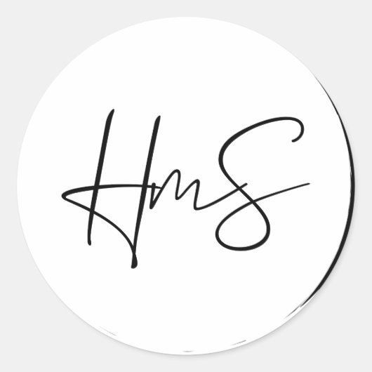 Handgemaakte Sound HMS Sticker (Voorkant)