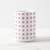 Handgemaakte spikkels gepersonaliseerde microben koffiemok (Center)