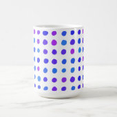 Handgemaakte spikkels gepersonaliseerde microben koffiemok (Center)