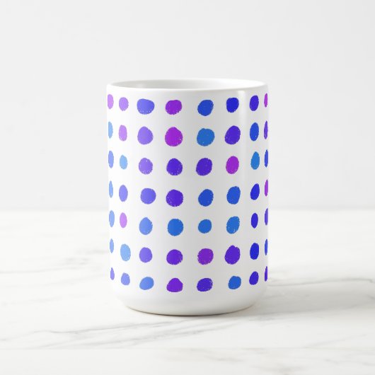 Handgemaakte spikkels gepersonaliseerde microben koffiemok (Center)