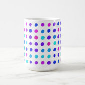 Handgemaakte spikkels gepersonaliseerde microben koffiemok (Center)