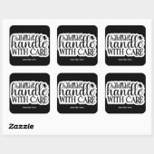 Handgemaakte sticker (Vel)