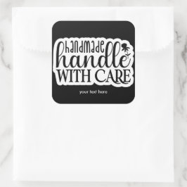 Handgemaakte sticker