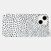 handgemaakte stippenpatroon kindertekening achterg Case-Mate iPhone case (Achterkant (horizontaal))