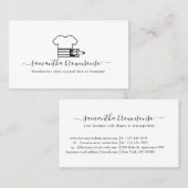 Handgemaakte T-shirt mode boutique Visitekaartje (Voorkant / Achterkant)