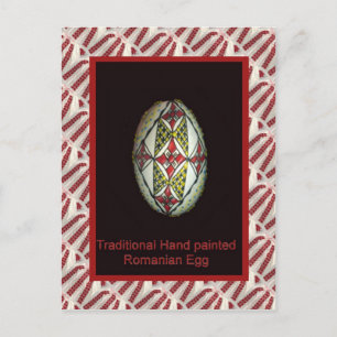 Handgemaakte traditionele Roemeense ambachtslieden Briefkaart