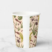 Handgemaakte unieke Zee Dream Fishes and Crabs cup Papieren Bekers (Rechts)