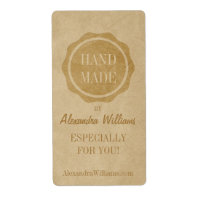 Handgemaakte vaartuiglabels