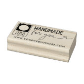 Handgemaakte Voor Jou Logo & Website Rubberstempel (Stempel)