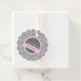 Handgemaakte waterverf lente bloemenproduct Labels