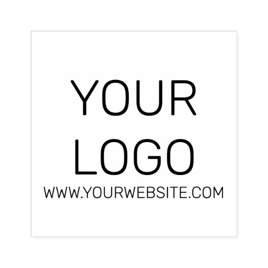 Handgemaakte Website en Logo Rubber Stamp Rubberstempel (Afrduk)