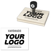 Handgemaakte website | Horizontaal uw zakelijke Lo Rubberstempel (Gestempeld)