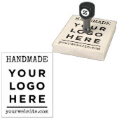 Handgemaakte website Uw bedrijfslogo op maat Rubberstempel (Gestempeld)