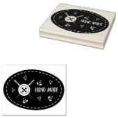 Handgemaakte Zakelijke Verpakkingsstempel Rubberstempel (Gestempeld)