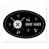 Handgemaakte Zakelijke Verpakkingsstempel Rubberstempel (Afrduk)