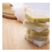 Handgemaakte zeep 2 foto afdruk (Voorkant)