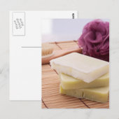 Handgemaakte zeep briefkaart (Voorkant / Achterkant)