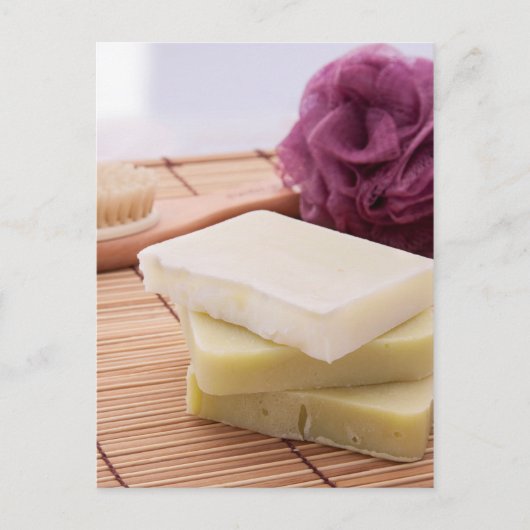 Handgemaakte zeep briefkaart (Voorkant)