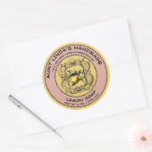 handgemaakte zeep label Sjabloon (Envelop)