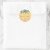 Handgemaakte Zeep Sticker Floral Bergamot en Jasmi (Tas)