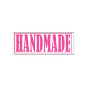 Handgemaakte zelfgemaakte business ingelijst eenvo zelfinktende stempel (Design)