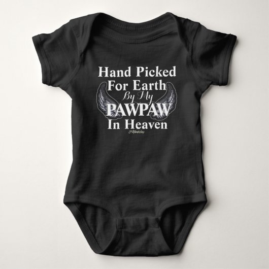 Handgeplukt van Heaven BABY BABY OUTFIT PAWPAW Romper (Voorkant)