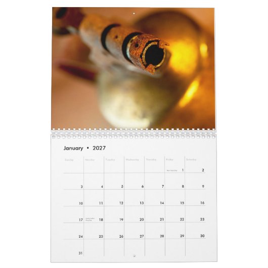 Handgereedschap Aangepaste afgedrukte agenda Kalender (Jan 2027)