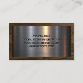 Handgereedschap | Aluminiummetaal | Hout Visitekaartje (Achterkant)