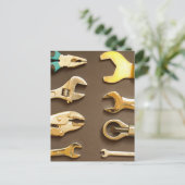 Handgereedschap Briefkaart (Staand voorkant)