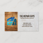 Handgereedschap | hoofdaannemer | timmerwerk visitekaartje (Voorkant)