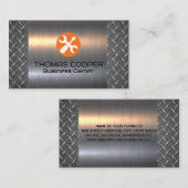 Handgereedschap | Metaalborstel | Staal bekleed Visitekaartje (Voorkant / Achterkant)