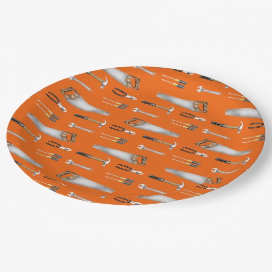 Handgereedschap Papieren Bordje (Gekanteld)