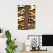 Handgereedschap Poster (Thuiskantoor)