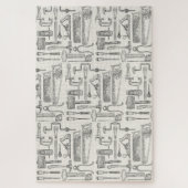  handgereedschap voor houtbewerkingscentra legpuzzel (Verticaal)