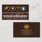 Handgereedschap voor houten handbediende houten ho visitekaartje (Voorkant / Achterkant)