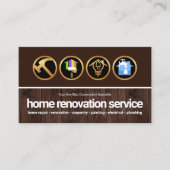 Handgereedschap voor houten handbediende houten ho visitekaartje (Voorkant)