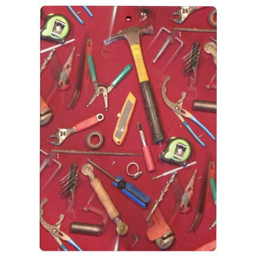 Handgereedschap voor onderhoud en handgereedschap  klembord (Achterkant)