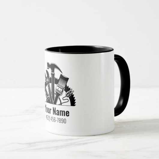  handgereedschappen mok (Voorkant rechts)