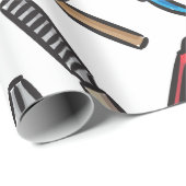 Handgereedschapspatroonkleur Cadeaupapier (Rol Hoek)