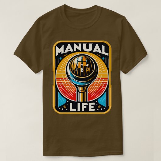 Handgeschakeld 2 t-shirt (Design voorkant)