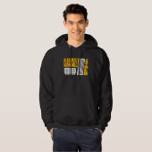 Handgeschakelde versnellingshendel Handmatige over Hoodie (Voorkant volledig)