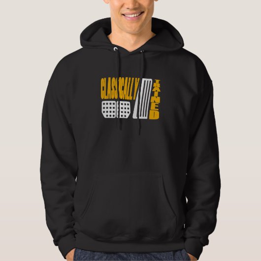 Handgeschakelde versnellingshendel Handmatige over Hoodie (Voorkant)