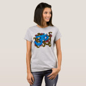 handgeschetst OM opt2 T-shirt (Voorkant volledig)