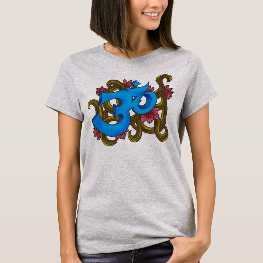 handgeschetst OM opt2 T-shirt (Voorkant)