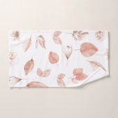 Handgeschilde elementen van de Waterverf in Autumn Bad Handdoek (Handdoek)