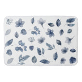 Handgeschilde elementen van de Waterverf in Autumn Badmat (Voorkant)